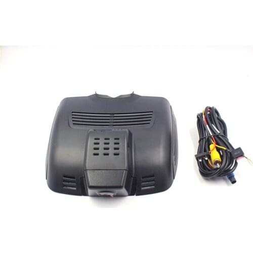 PLUSOBD Hidden DVR Vehicle Dash Camera Behind Mirror Wifi Car Cam HD 1080P Andorid/ IOS App Control For Benz CLS260 320 2016