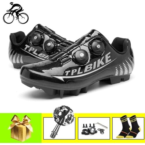 Bike shoes for men women cycling sneakers sapatilha ciclismo mtb SPD pedals self-locking beathbale riding sport triatlon shoes
