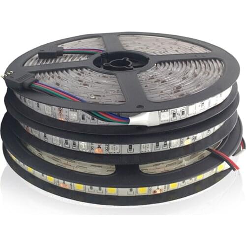 5M 300LEDs 12V Kitchen Lights Waterproof RGB LED Light Brightness LED Ribbon Tape Under Cabinet Cupboard Decoration Lights