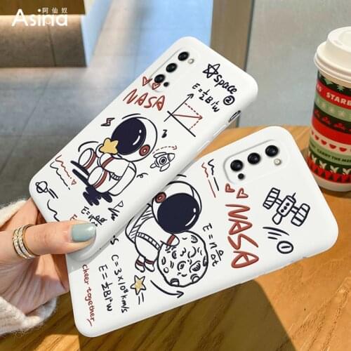 ASINA Liquid Silicone Case For OPPO Reno 5 4 3 2 Pro Fashion Cute Cartoon Cover Bumper For Realme X7 Find X3 X2 Lite Fundas Bear