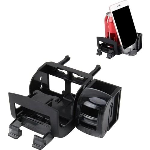 2 in 1 Automobile Car Air Vent Phone Mount Cup Holder Bracket Organizer