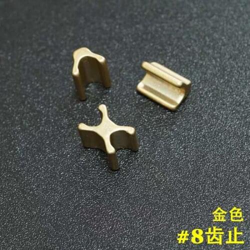 20 sets of original original YKK zipper accessories no. 8 on the end of the end of the end of the end of the i-word code bright