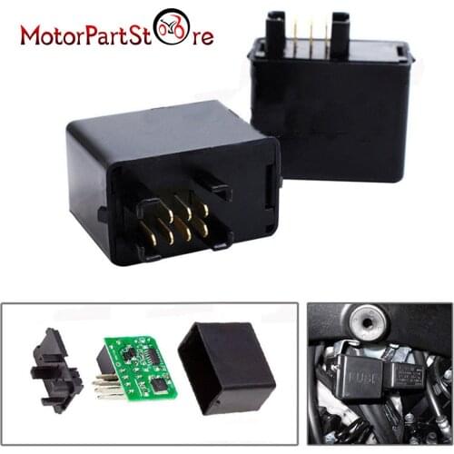 12V 7 Pin Turn Signal Led Flasher Relay For SUZUKI GSXR GSF GSX Hayabusa GSX-S1000R Boulevard M109R SV650 SV650S SV1000 SV1000S