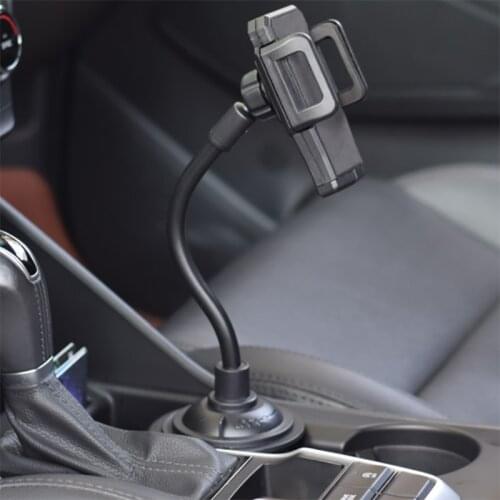New Universal 360 Degree Adjustable Car Phone Mount Gooseneck Cup Holder Stand Cradle for Cell Phone GPS