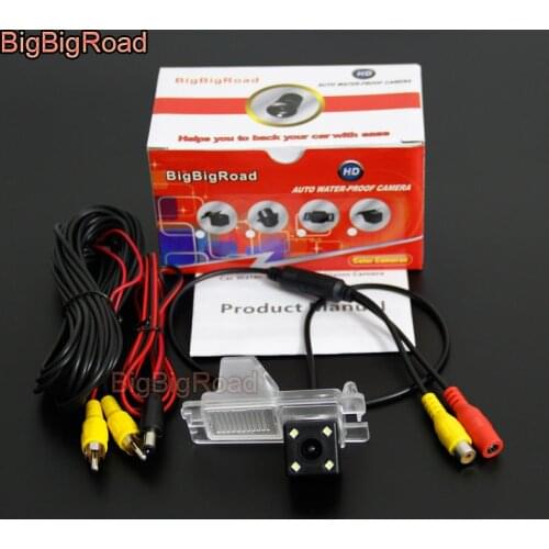 BigBigRoad Car Rear View Reverse Backup Camera For SsangYong Rodius Stavic 2004- 2013 2014 2015 2016 Actyon Korando Rexton Kyron