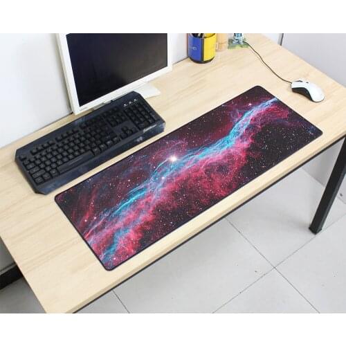 Art Non-Skid Rubber Large Gaming Mouse Pad Dream Catcher Feather Pattern Mouse Mat Desktop PC Computer Laptop Mousepad Adorable