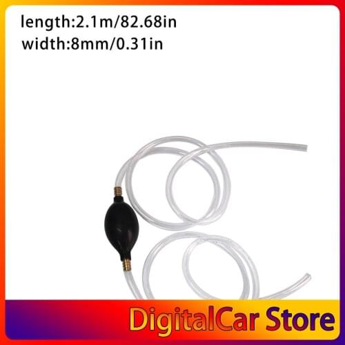 New Auto Car Siphon Syphon Hose Tube Pump for Fluid Water Gas Gasoline Liquid Transfer Portable Manual Hand Pump Tools