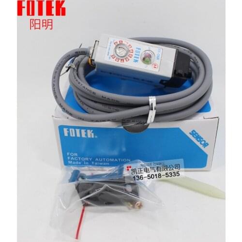 Original authentic Taiwan FOTEK sensor induction switch photoelectric switch FF-06R fiber amplifier FF06R