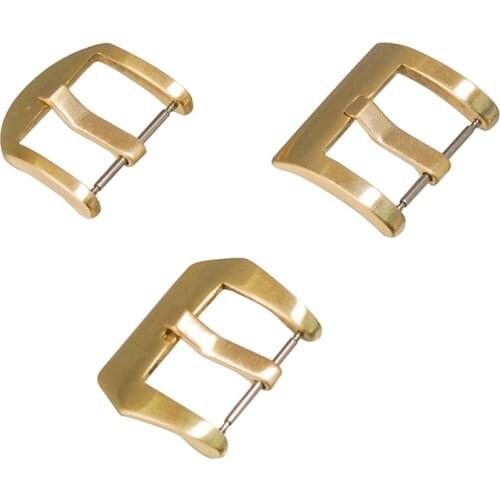 Wholesale 20mm 22mm Metal Watch Band Buckle Men Watchbands Strap Silver Solid Stainless Steel Clasp Accessories