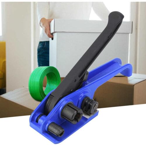 Manual Strapping Tensioner PET PP Plastic Steel Belt Tensioner & Sealer Strapping Machine Packing Tool Set 16~19mm Hand Tools