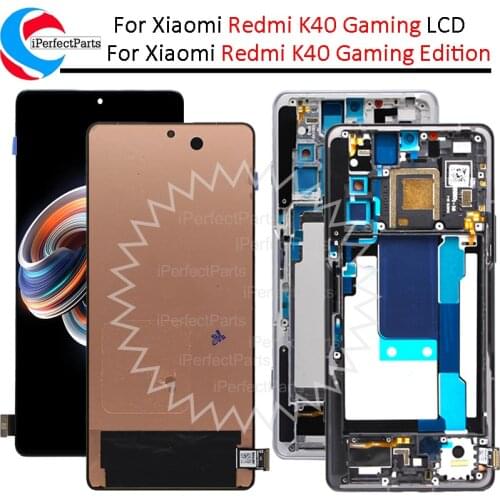 6.67''For Xiaomi Redmi K40 Gaming LCD Touch Panel Screen Digitizer Assembly Pantalla For Xiaomi Redmi K40 Gaming Edition Display
