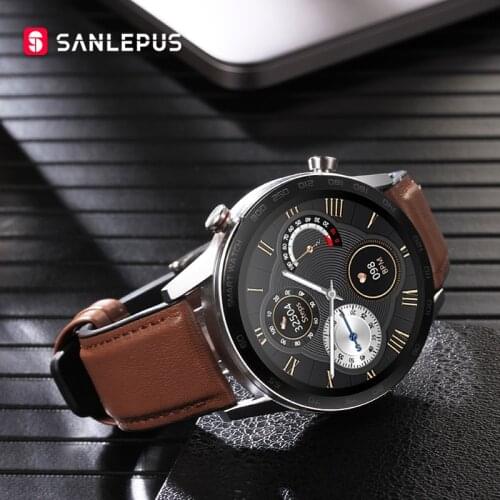 2021 SANLEPUS ECG Smart Watch Make Call Smartwatch For Men Waterproof Fitness Bracelet Heart Rate Monitor For Android Apple