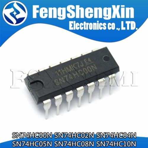 10pcs/lot New 74HC08 74HC08N SN74HC08N DIP-14 IC