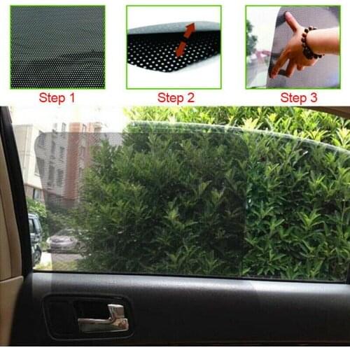 UV Protection Side Window Sunshade Windshield Net 43 * 38cm Accessories Car Sun Shade