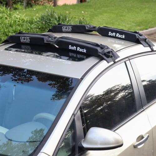 Universal Vehicle Soft PVC Frame Luggage Rack Foldable Luggage Baggage Roof Frame General Roof Rack Fits For All Cars
