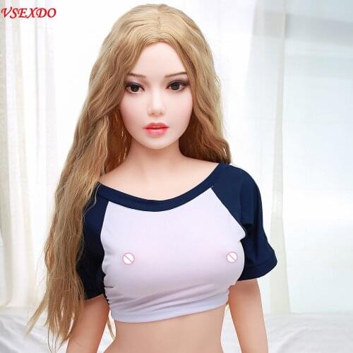 VSEXDO 165cm Silicone Real Sex Dolls for Men Pussy Life Size Full Oral Breast Vagina Anus Love Doll Anime Sweet Adult Sex Toys