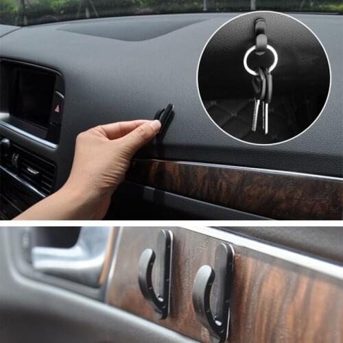 1Pcs Convenient Holder Fastener for Cable Headphone Key Wall Hanger Car Clips Cable Organizer Storage Car Hook Bracket Bathroom