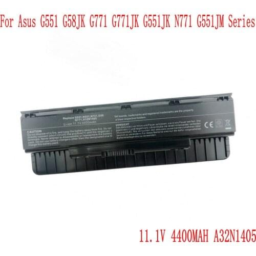 4400MAH 11.1V A32N1405 Battery For Asus ROG N551 N751 N751JK G551 G771 G771JK GL551 GL551JK GL551JM G551J G551JK G551JM G551JW