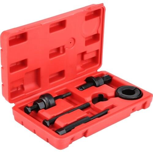 6Pcs Power Steering Pump Pulley Kit Puller Remover Installation Tool Set For GM Ford C2 C111 Long Lasting And Durable