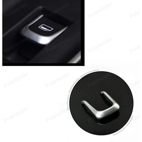 7 PCS For AUDI A1 A3 8V A4 B8 A6 C7 Q3 Q5 14-17 Car Styling Interior accessories Door Window Lift Switch trim Cover stickers
