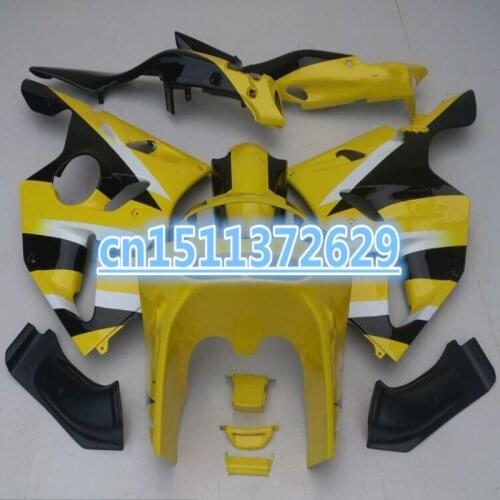 94 97 yellow white black fairings For KAWASAKI NINJA ZX6R 94-97 ZX-6R ZX 6R 94 95 96 97 ZX 6R 1994 1995 1996 1997 fairing