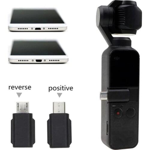 Adapter for DJI Osmo Pocket Smartphone Connector Android Micro USB For OSMO Pocket Handheld Gimbal Standard or Reverse Micro USB