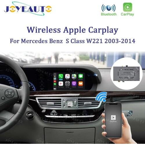 Joyeauto Wireless Apple Carplay For Mercedes Benz S Class W221 2003 - 2014 Android Auto CarPlay Bluetooth Retrofit Accessories