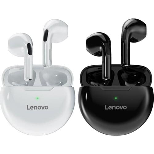 Lenovo HT38 Wireless Earphones 9D Stereo Noise Reduction Heavy Bass TWS Bluetooth-compatible 5.0 Mini In-ear Earbuds for Sports