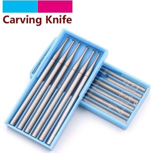 BoDie 1/6pcs Tungsten Steel Engraving Knife End Mill Woodworking Router Bit Wood Milling Cutter For Carvings Olive Kernel Tools