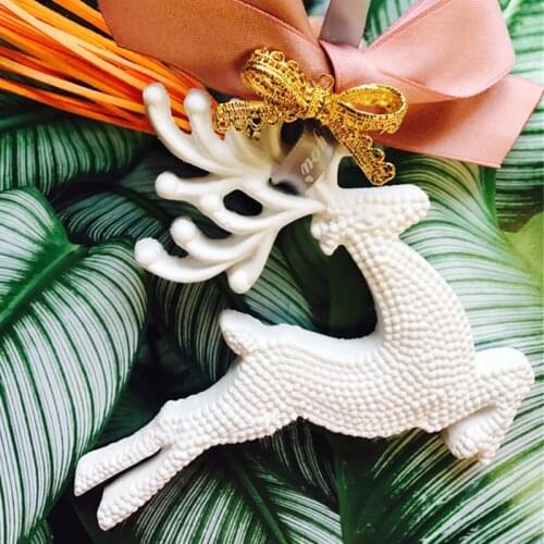 Big Elk Christmas Series Silicone Mold Fondant Cake Mousse Mold Chocolate Fudge Tool J181