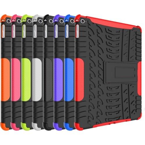 For Apple ipad 2 3 4 5 6 Mini 4 3 2 Armor Heavy Duty Kickstand Hard Back Cover Case For iPad Air 2 Pro 10.5 11 9.7 2017 2018