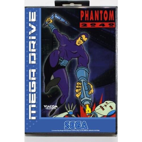 Phantom2040 16 bit SEGA MD Game Card With Retail Box For Sega Mega Drive For Genesis