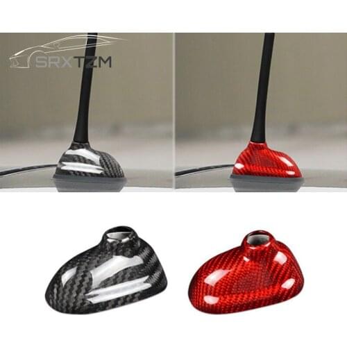 Carbon Fiber Shark Fin Antenna Cover For Mini Cooper R55 R56 Accessories