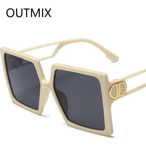 2021 New Fashion Big Frame Sunglasses Women Square Hollow Out Eyewear Leg Personalized Trend Shades Men Vintage Sun Glasses Lady