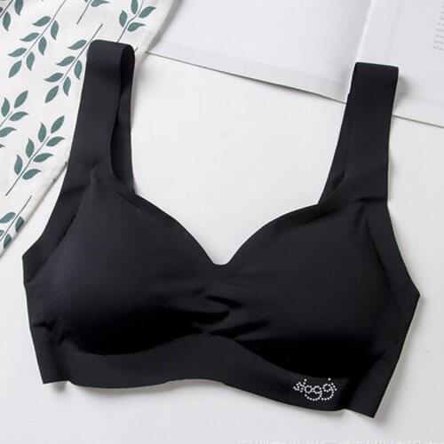 Naadloze fitness snoep kleur cumulatieve schokbestendig dunne pad sexy push-up beha ondergoed vrouwelijke intieme