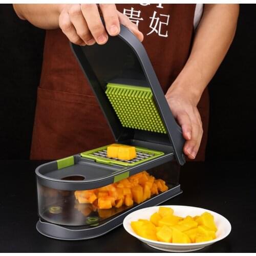 Vegetable Cutter Mandoline Slicer Fruits Tool Shredder Peeler Garlic Chopper Potato Carrot Grater Salad Maker Kitchen Gadgets