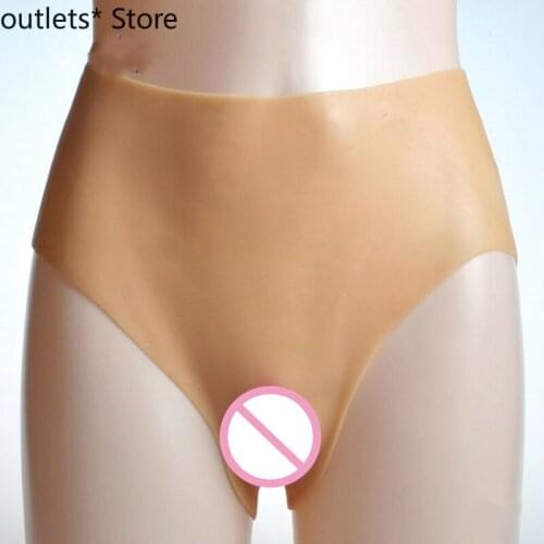 Realistic Vagina Panty Crossdress Cosplay Transvestite Silicone Underwear Mens Bodysuit Men Bodysuit Sexy Men Leotard