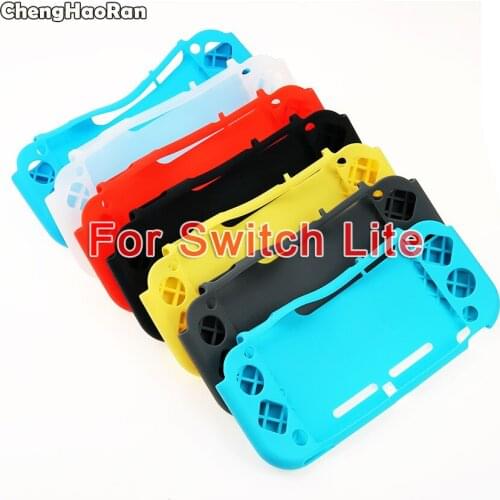 ChengHaoRan For Nintendo Switch Lite Silicone Skin Cover Case Protective Soft Back Cover For Switch Mini Console