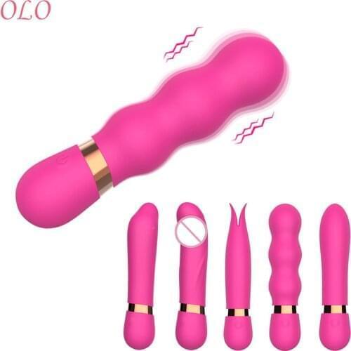 Clitoris Stimulator Bullet Vibrator Sex Toys For Women G Spot Massager Sex Shop AV Stick Dildo Vibrator