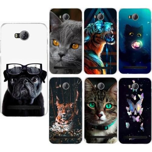 Animal Colorful Case for Huawei Y3II LUA-L21 LUA-U22 LUA-U02 Silicone Soft Covers for Honor Bee 2 Case Protector Baicvery Cover