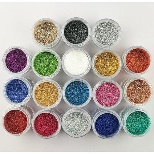 1 Bottle/8g Nail Glitter Holographic Multicolor Sequin Dust Acrylic Nail Powder For Nail Art Decoration Accessories