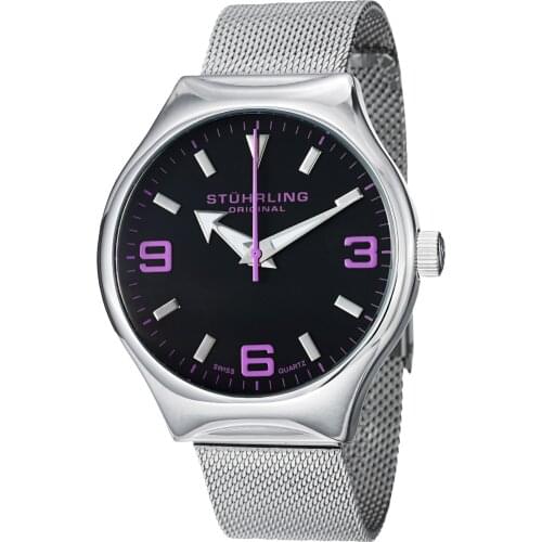 184.331183 Stührling 42mm Swiss Production Men Wristwatch Clock