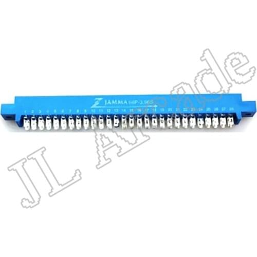 20PCs 28pin Blue Female Jamma Connector for Coin Operated Arcade Game Machine