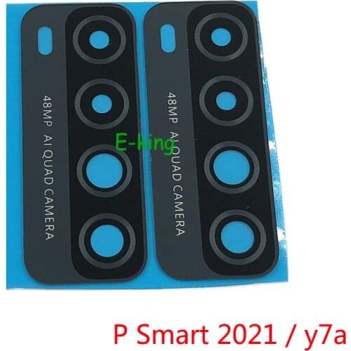 20PCS Rear Back Camera Glass Lens Cover For Huawei P Smart Z Plus 2018 2019 2020 2021 Y7A with Ahesive Sticker
