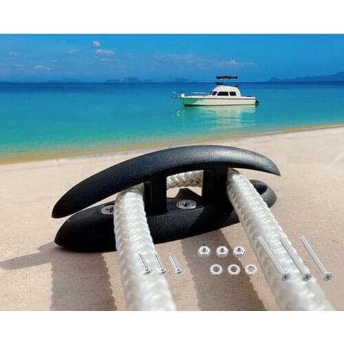 5" Nylon Sailboats Boat Flip Up Foldable Pull Up Cleat Mount Kayak 130x49mm