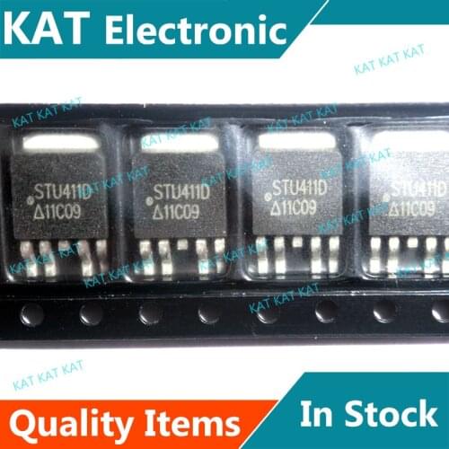 5PCS/Lot STU411D TO-252-4 Dual Enhancement Mode Field Effect Transistor