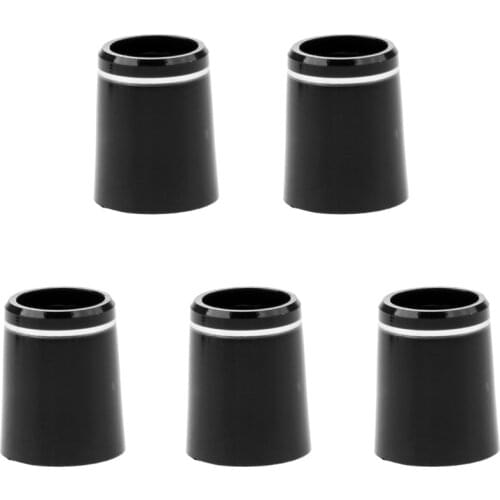 5Pcs Single Silver Ring . 370 / 0 . 335 Golf Iron Ferrules Collars For Taylormade