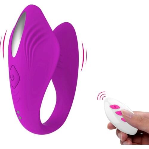 Wireless Remote U Vibrator Adult Toys For Couples USB Rechargeable Double Dildo Vibrators G Spot Stimulator Sex Toy For Woman
