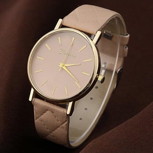 Fashion Women Watches Leather Band Dress Quartz WristWatches Luxury Top Brand White Casual Watch Ladies Clocks Relogio Feminino