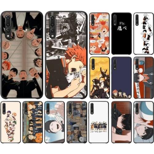 Haikyuu Anime Phone Case For Huawei P20 P30 P40 lite Pro P Smart 2019